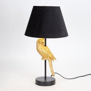 Tafellamp 1xE27/40W/230V zwart/goud