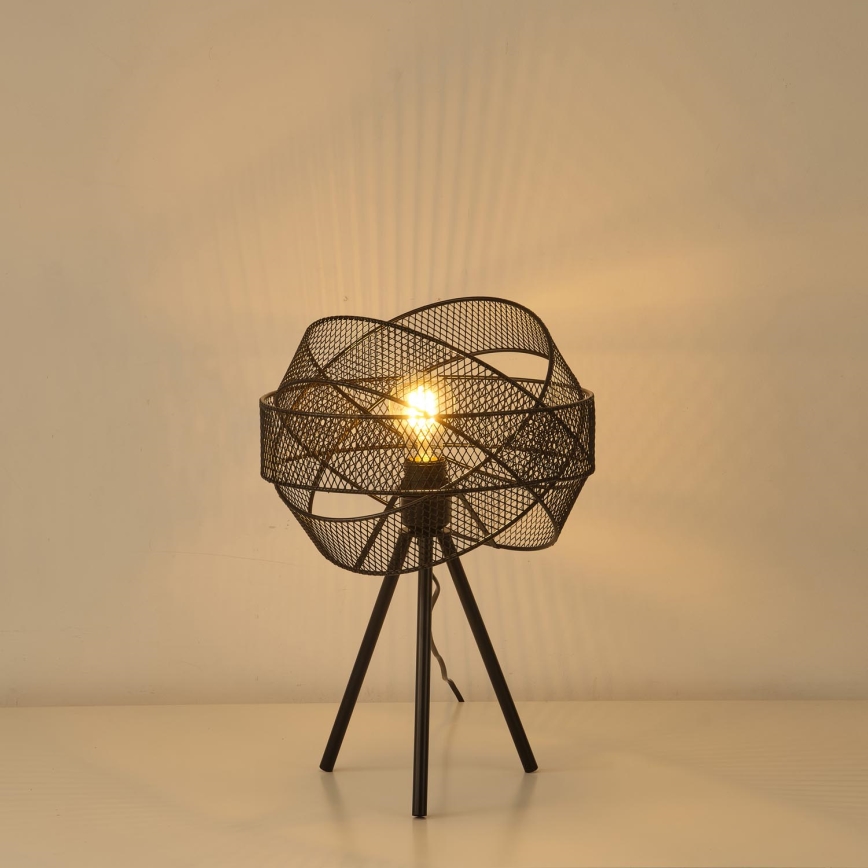 Tafellamp 1xE27/40W/230V zwart