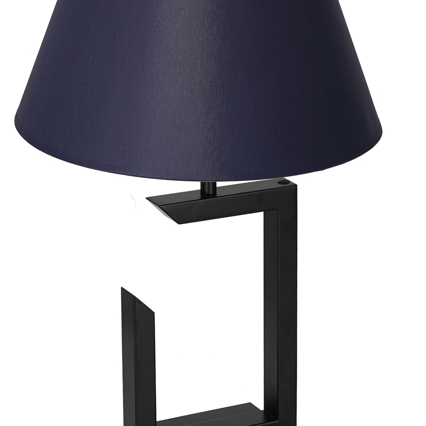 Tafellamp 1xE27/60W/230V 45 cm blauw/goud