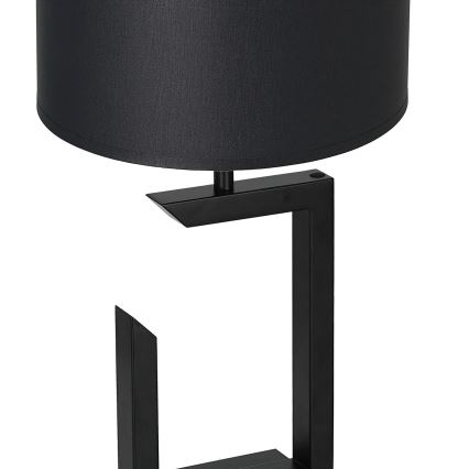 Tafellamp 1xE27/60W/230V 45 cm zwart/wit