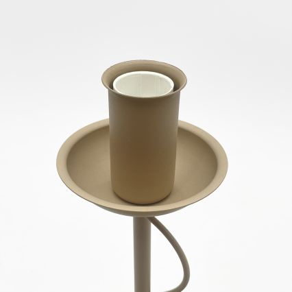 Tafellamp ANTON 1xE14/60W/230V beige