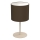 Tafellamp ARDEN 1xE27/15W/230V beige/bruin