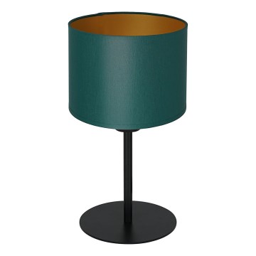 Tafellamp ARDEN 1xE27/60W/230V diameter 18 cm groen/gouden