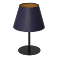 Tafellamp ARDEN 1xE27/60W/230V Ø 20 cm paars/goud