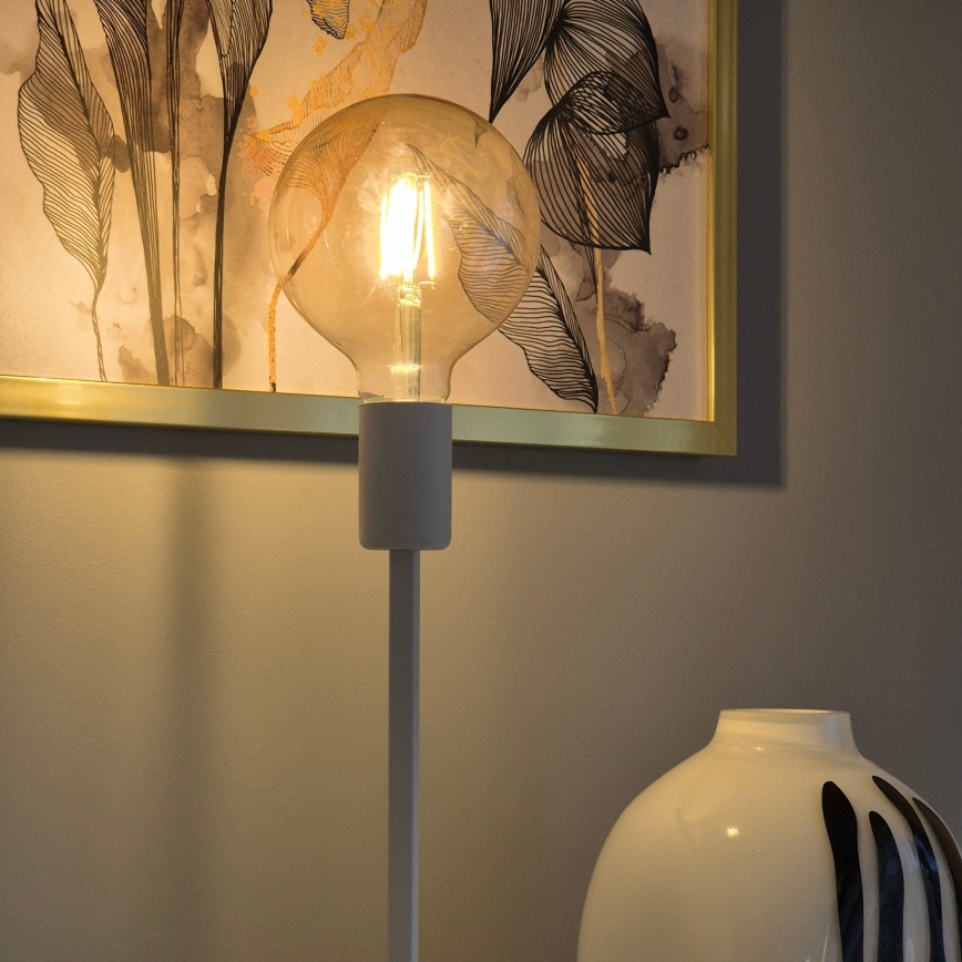 Tafellamp ASTRID 1xE27/60W/230V wit