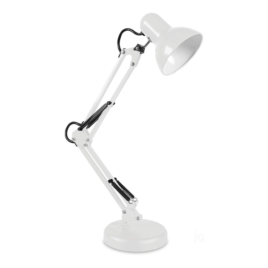 Tafellamp AURIQ 1xE27/60W/230V wit
