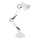 Tafellamp AURIQ 1xE27/60W/230V wit