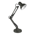 Tafellamp AURIQ 1xE27/60W/230V zwart