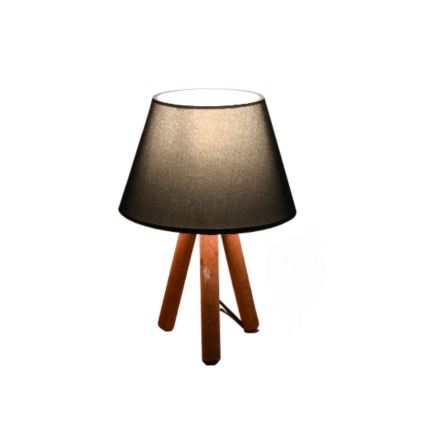Tafellamp AYD 1xE27/40W/230V bruin/antraciet