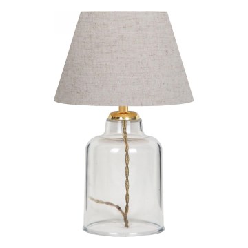 Tafellamp AYD 1xE27/40W/230V grijs/helder