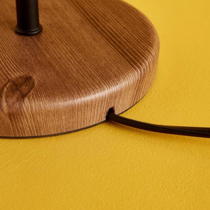 Tafellamp AYD 1xE27/40W/230V groen/bruin