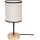Tafellamp BOHO 1xE27/25W/230V eiken