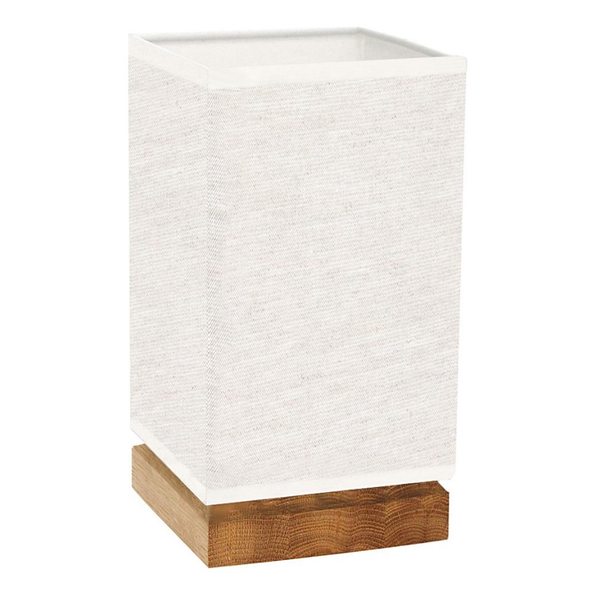 Tafellamp FIRE 1xE27/25W/230V eik/beige eik