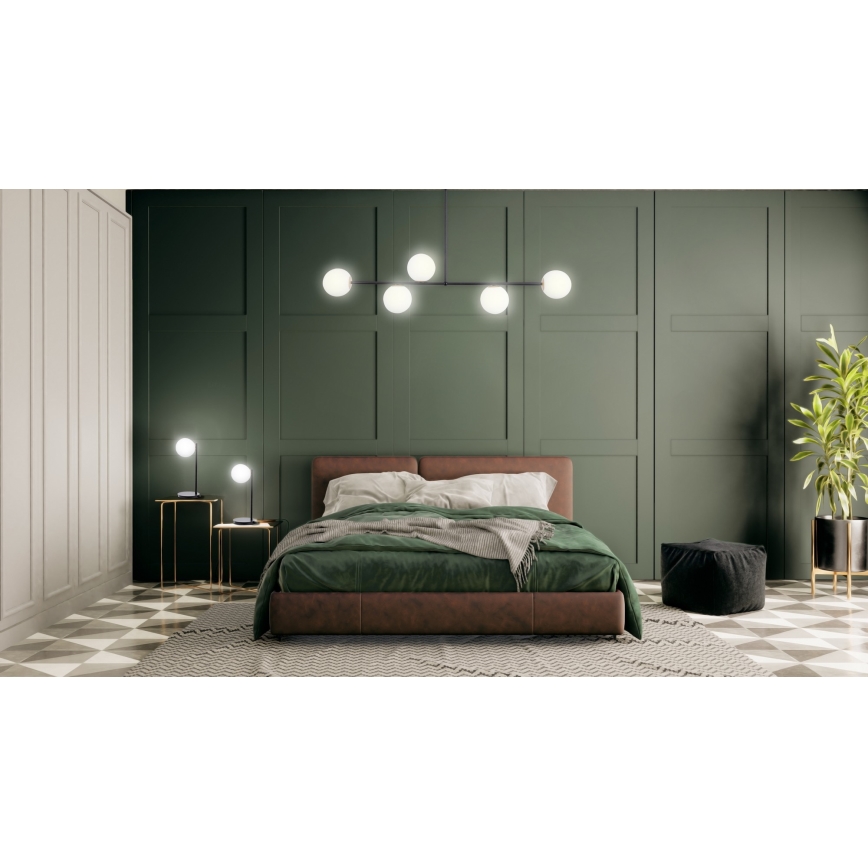 Tafellamp GAMA 1xG9/12W/230V zwart