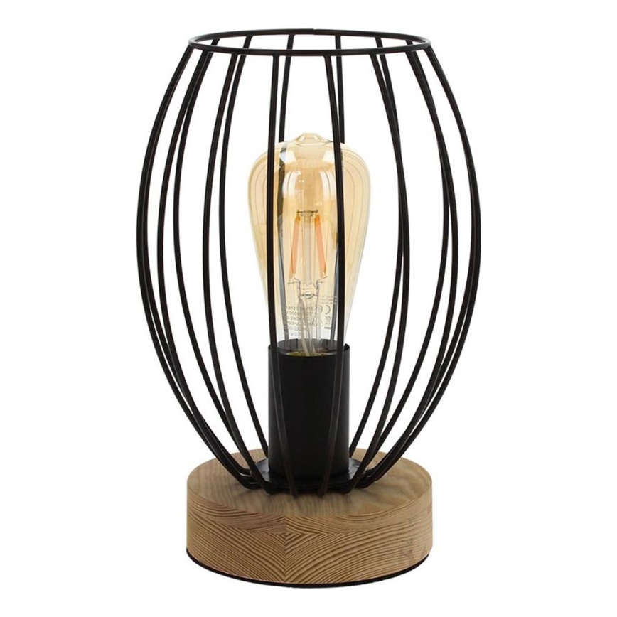 Tafellamp GUNNAR 1xE27/25W/230V eiken