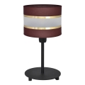 Tafellamp HELEN 1xE27/15W/230V bruin/zwart/gouden