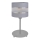 Tafellamp HELEN 1xE27/15W/230V grijs/zilver