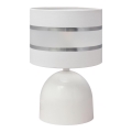 Tafellamp HELEN 1xE27/15W/230V wit