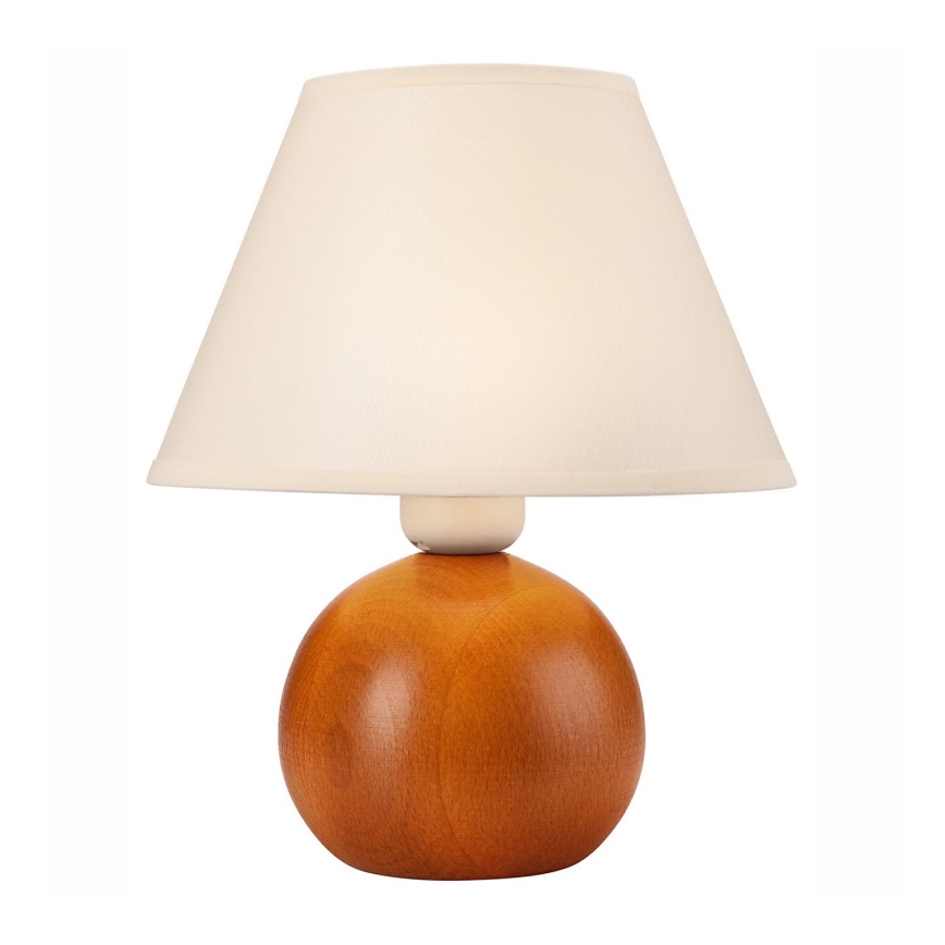 Tafellamp JUTA 1xE27/60W/230V beuk