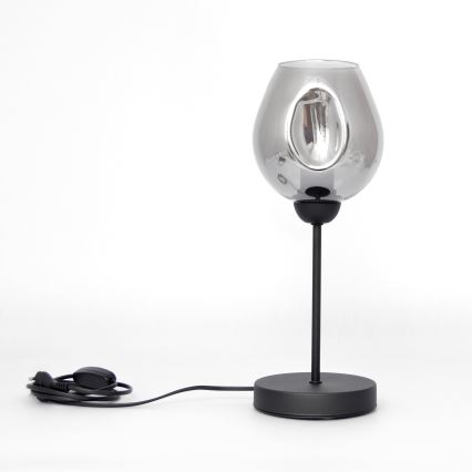 Tafellamp LILI 1xE27/15W/230V zwart/grijs