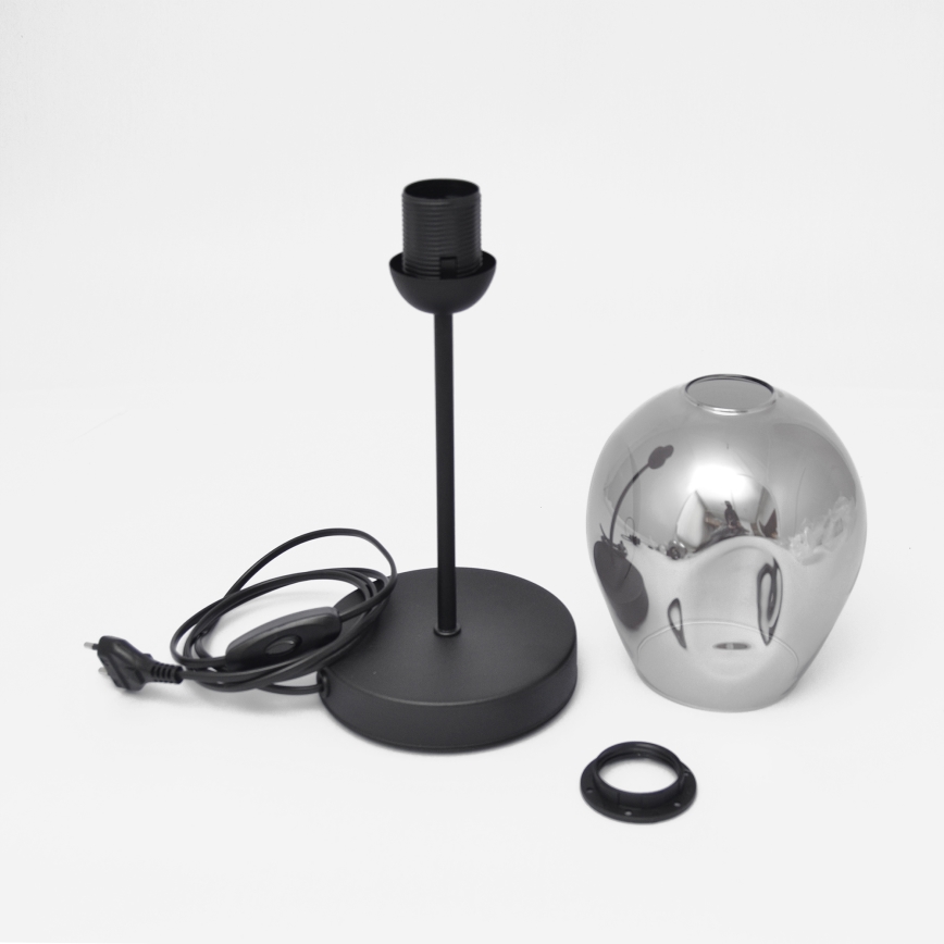 Tafellamp LILI 1xE27/15W/230V zwart/grijs