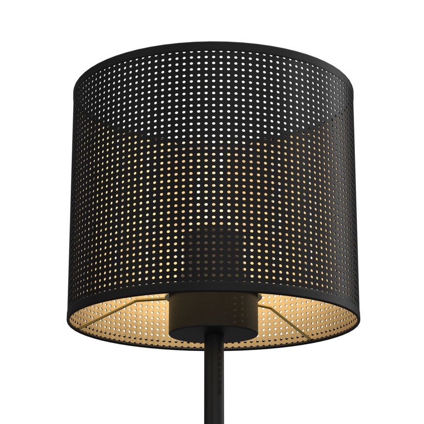 Tafellamp LOFT SHADE 1xE27/60W/230V diameter 18 cm zwart/gouden