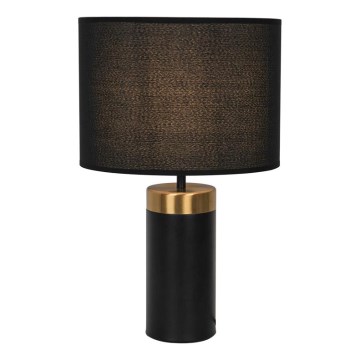 Tafellamp LUCIANO 1xE27/40W/230V zwart/goud