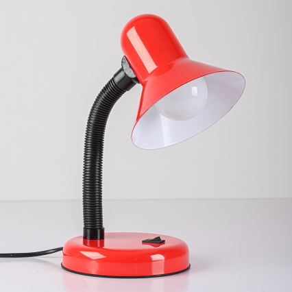 Tafellamp MENTOR 1xE27/15W/230V rood