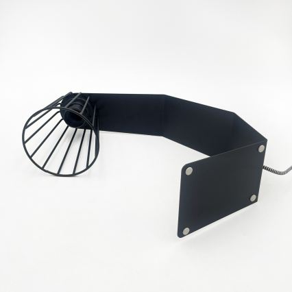 Tafellamp NANDO 1xE27/15W/230V zwart