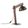 Tafellamp OSLO 1xE27/15W/230V walnoot/bruin
