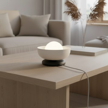 Tafellamp OZZY 1xG9/8W/230V grijs