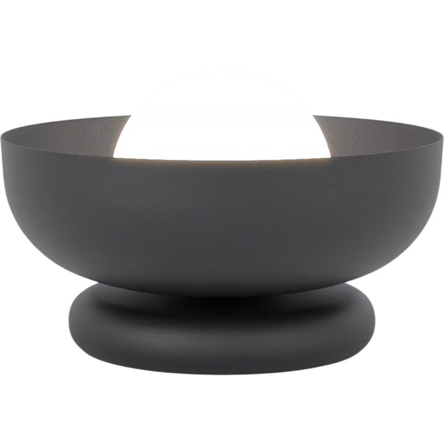 Tafellamp OZZY 1xG9/8W/230V zwart