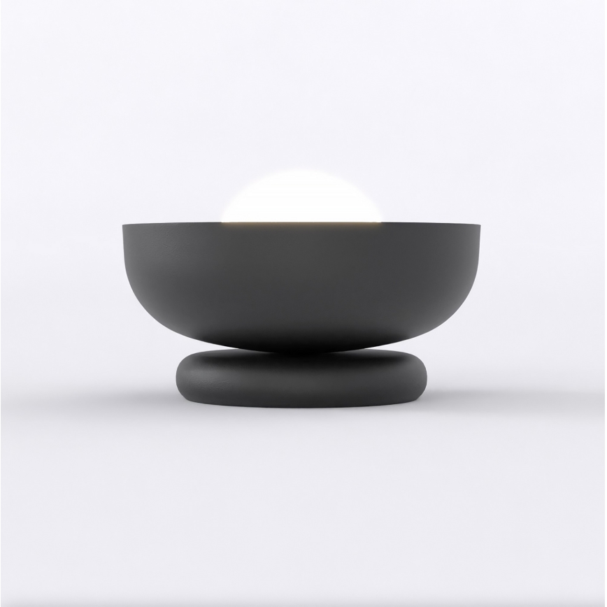 Tafellamp OZZY 1xG9/8W/230V zwart