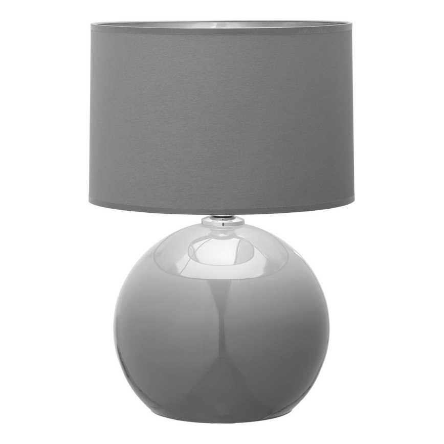 Tafellamp PALLA 1xE27/15W/230V grijs