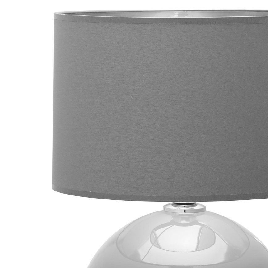 Tafellamp PALLA 1xE27/15W/230V grijs