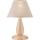 Tafellamp PERA 1xE27/60W/230V beige/beuken