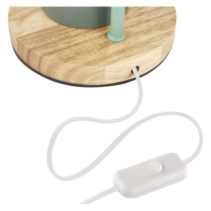 Tafellamp POPPY 1xE27/25W/230V groen