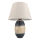Tafellamp RAMZES 1xE27/40W/230V beige/blauw