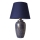 Tafellamp RAMZES 1xE27/40W/230V blauw
