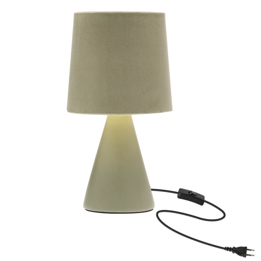 Tafellamp SATTI 1xE14/40W/230V groen