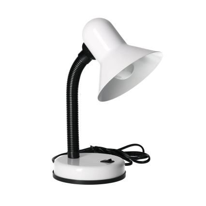 Tafellamp SMIESZEK 1xE27/40W/230V wit