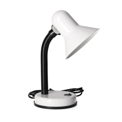 Tafellamp SMIESZEK 1xE27/40W/230V wit