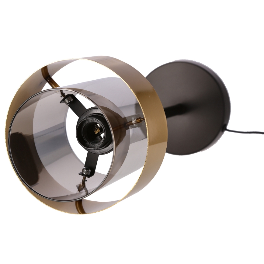 Tafellamp SPIEGA 1xE27/60W/230V goud/zwart