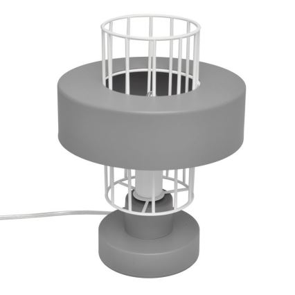 Tafellamp VOLTA 1xE27/15W/230V grijs