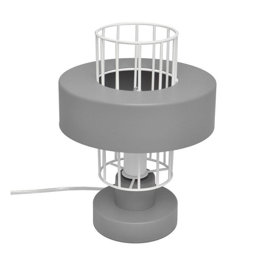 Tafellamp VOLTA 1xE27/15W/230V grijs