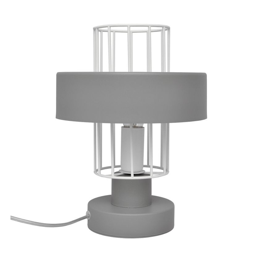 Tafellamp VOLTA 1xE27/15W/230V grijs