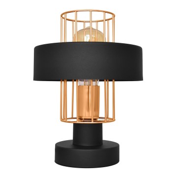 Tafellamp VOLTA 1xE27/15W/230V zwart/goud