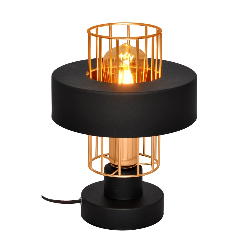 Tafellamp VOLTA 1xE27/15W/230V zwart/goud