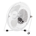 Tafelventilator 1,75W/5V USB Ø 18 cm wit