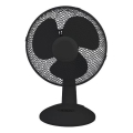 Tafelventilator 38W/230V Ø 25 cm zwart